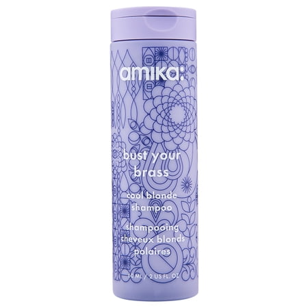 Amika Bust Your Brass Cool Blonde Shampoo 2.03 oz / 60 ml