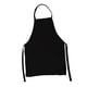 thumbnail image 2 of 3X Delantal con Bolsillo Delantero de Cocina de Color Negro, 2 of 3