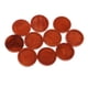 thumbnail image 1 of 10 piezas de madera para collar, colgante, base de cabujón, bandeja, bisel, accesorio en blanco Rojo -25 mm, 1 of 9