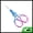 Blue, Pink, variant on Unique Bargains 1 Pc Embossed Scissors Eyebrow Trimmer Bedroom Gold Tone, Pink