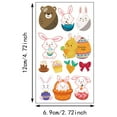 BFYSFBAIG Scrapbook Stickers Vintage Love Set of 10 Sheet Easter