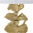 thumbnail image 5 of Table Lamp D17x30.2" Gold Ginkgo Leaf Table Lamp with Marble Base and White Drum Shade (Lamp Shade Assembly Required),Bedroom Lamp, 5 of 5