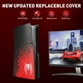thumbnail image 5 of [PS5 Slim Disc Edition] - HYCARUS Superhero Spider - Man 2 Edition PS5 Slim Cover Plates Disc Edition for PS5 Slim Console, Premium PS5 Slim Plates Faceplate Shell Covers for Playstation 5 Accessories, 5 of 7