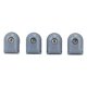 thumbnail image 4 of Rodillos Para Puertas De Ducha, Corredores Para Puertas De Ducha, Poleas Para Puertas De Ducha, Poleas Para Puertas Correderas De Vidrio, 4 Piezas, Rodillos Para Puertas De Ducha,, 4 of 8