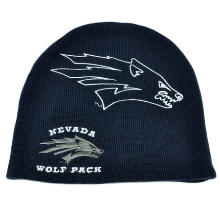 Arcteryx Toque - NCAA Licensed Nevada Wolf Pack Beanie Hat Toque Knit Adult Acrylic One Size Fit