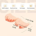 thumbnail image 3 of Hygger Bunion Corrector, Hyggear Silicone Toe Separators for Women Men, Hygear Toe Separators, 4 Pairs Hygger Toe Separators, for Overlapping Toes Foot Corrector (4 Pair-C), 3 of 7