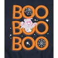 thumbnail image 3 of Care Bears - Boo Repeated Halloween Cheer Bear - Men's Crew Fleece Sweatshirt, 3 of 5