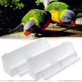 thumbnail image 2 of 4 Pack Parrot Cups for Birds, Bird Cage Cups, Bird Cage Feeder, Bird Cups, Bird Bowls for Cage, Plastic Hanging Cups for Small Birds, 2 of 5