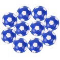 thumbnail image 1 of HEATSHAKING 10Pcs Table Footballs Blue PVC Spare Balls For Hand Eye Coordination Training Children, 1 of 5