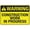 Warning Sign 2, variant on Tin Sign Warning Construction Work In Progress Bright Yellow Funny Vintage Tin Signs 8"x12", Wall Art Decor Iron Poster For Home Farmhouse Bar Cafe Yard, Construction Progress Marker