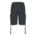 thumbnail image 6 of Summer Essential: Men's Casual Drawstring Elastic Waist Shorts with Pockets, 6 of 7