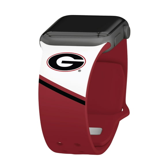 Georgia HD Champion Series Unisex Watch Band Compatible with Apple Watch, 42/44/45/49mm(46mm Series 10/11) Short by Affinity Bands