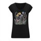 thumbnail image 4 of Camisetas Casuales de Manga Corta Gradiente Impreso Cuello Redondo Superior, Camiseta de Moda de Poliéster para las Mujeres, Lavado a Mano Verano Primavera, 4 of 4