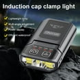 thumbnail image 5 of QHUDLV Rechargeable Clip-on Headlamp with Wave 1200mAh USB LED Hat Light, 170 Adjustable Floodlight & Spotlight, IPX6 Waterproof Running Light for Camping, Hiking, Cycling, 5 of 5