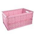 thumbnail image 1 of CIMAXIC Pink Multifunctional Storage Containers with Creative Interlocking Design for Kitchen and Home Organizing 7.5 x 11.2 x 6.3 Inches,17.72"X11.81"X9.25", 1 of 4