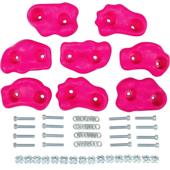 Swing Set Stuff Inc. Small Textured Rock Holds (Pink)