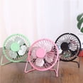 thumbnail image 2 of Artrylin Mini 4" USB Portable Electric Desktop Fan, 2 of 6