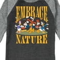 thumbnail image 3 of Disney Standard - Embrace Nature - Toddler & Youth Raglan Graphic T-Shirt, 3 of 6