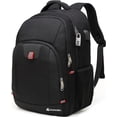 thumbnail image 1 of Mochila para Laptop con candado (Negro) BLUELANDER Mochila antirrobo para laptop, 1 of 6