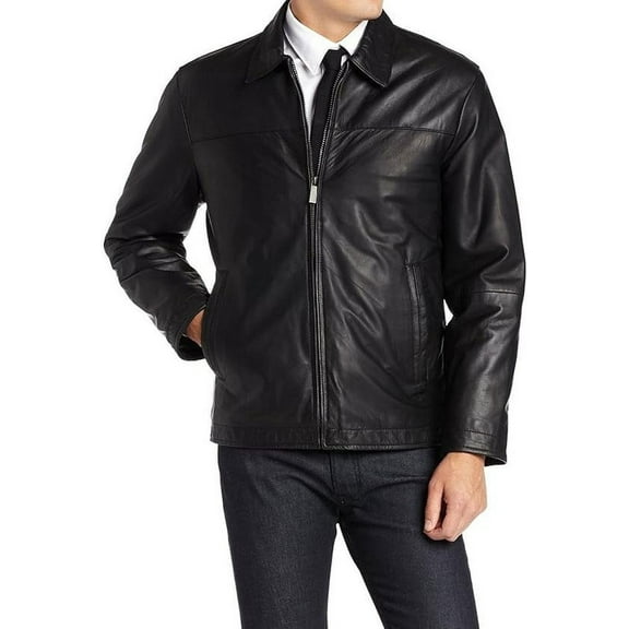 New Men Quilted Leather Jacket 100% Genuine Soft Lambskin Biker Bomber A122