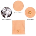 thumbnail image 3 of 3 thick absorbent small towels for washing face, household lace cartoon towels 25 * 50cmorange, 3 of 4