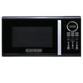 thumbnail image 5 of Black Modern Stainless Steel Finish .9cu ft 900-Watt Microwave Oven With Multi-Stage Cooking, 5 of 5