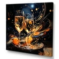 thumbnail image 2 of Designart "Bubbles Of Joy I" Wine & Champagne Canvas Prints, 2 of 7