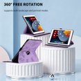 thumbnail image 4 of Rotating Case for Lenovo Idea Tab 11 2025 / M11 2024 / K11 11 inch with 360 Stand, Shockproof PU Leather Cover with Pen Holder, Purple, 4 of 7