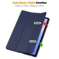 thumbnail image 2 of Dteck Case for Samsung Galaxy Tab S10 FE Plus 13.1 Inch 2025, Slim Trifold Stand Protective Cover with Pencil Holder, Dark Blue, 2 of 7