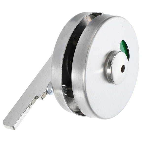 Bathroom Indicator Privacy Door Lock Occupied Handle Silver