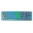thumbnail image 3 of Fyydes Type C Keyboard,Mechanical Keyboard,Mechanical Keyboard 71 Keys Blue Switch RGB Backlight Side Light Strip Type C Gaming Keyboard for Gaming, 3 of 7