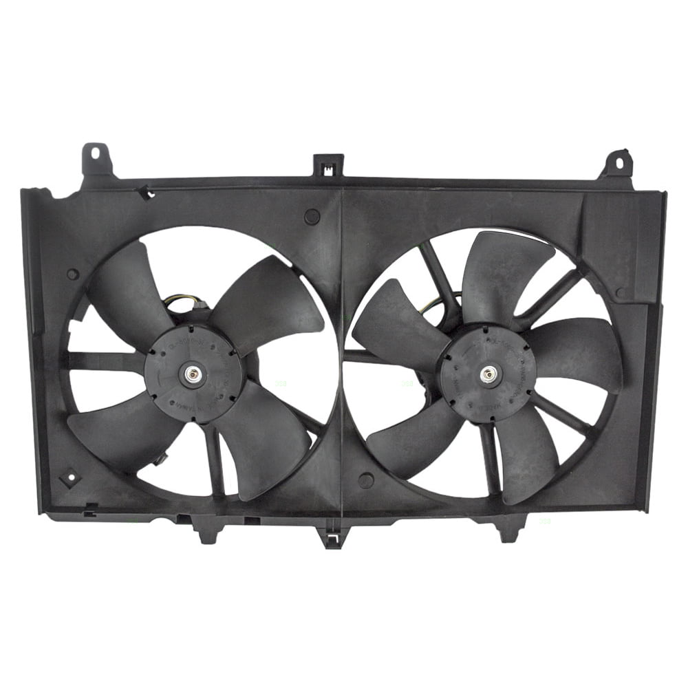 Brock Replacement Dual Cooling Fan Compatible with 2000-2005 DeVille 2001-2003 Aurora 12463003