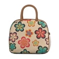 thumbnail image 2 of Flower Lunch Bag for Women Men Reusable Insulated Lunch Bags, Leakproof Cooler Food Lunch Tote Bag, Large Capacity Lunch Box for Work School Travel Picnic, 2 of 7