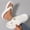 White, variant on Women's Wide Size Thick Sole EVA Flip Flops, Non Slip Quick Dry Beach Pool Shower Slippers for Summer Black 36