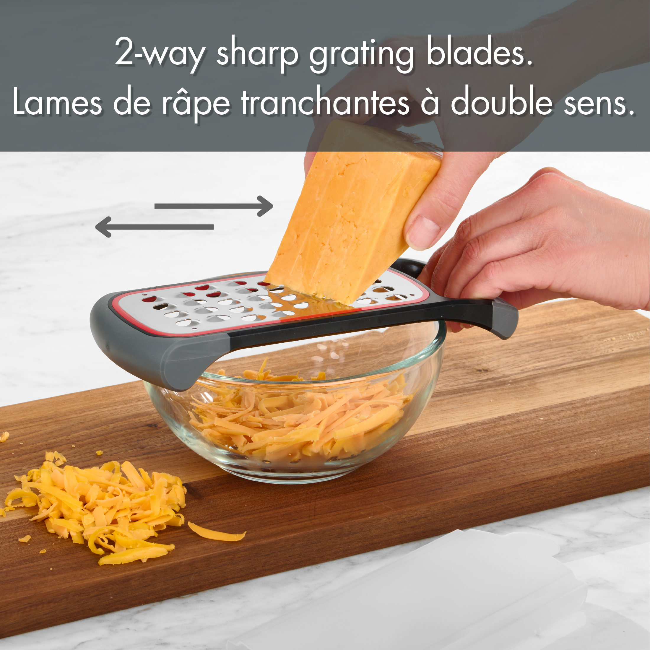 Mainstays Stainless Steel Bowl and Hand Grater, bowl grater