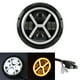 thumbnail image 3 of Faros delanteros LED Ecomeon 7 pulgadas color blanco amarillo brillante redondo Tipo X, 3 of 5