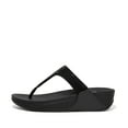 thumbnail image 5 of FitFlop Women's Lulu Crystal Embellished Toe Post Wedge Sole Thong Sandal, 5 of 6