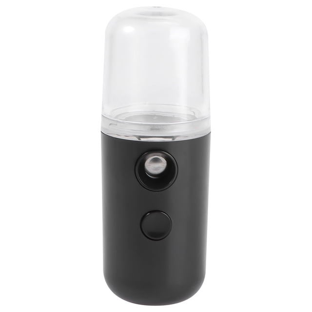 MasteelfCA 1PC USB Charging Nano Spray Humidifier Handheld Water Replenisher (Black)