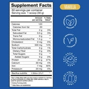 BIRDMAN Falcon Organic Vegan Protein Powder, Stevia & Sugar Free, Vanilla, 60 Servings, 3.9lb