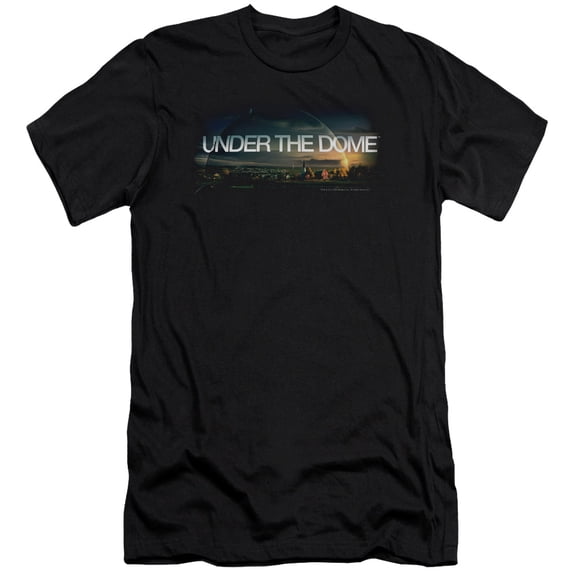 Under The Dome Dome Key Art Adult 30/1 T-Shirt Black