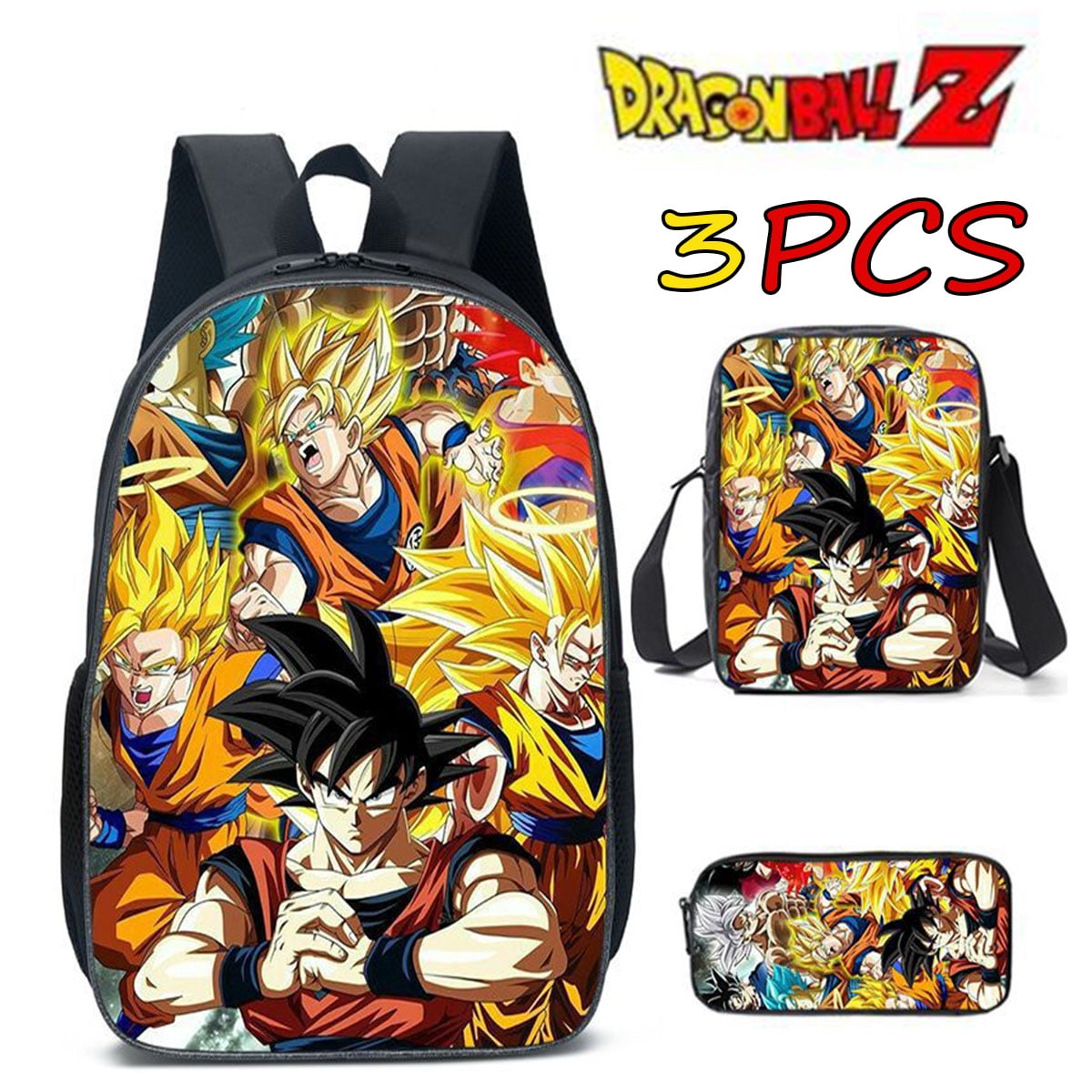 Dragon Ball Backpacks - 3D Printed Anime Schoolbag Backpack » Dragon Ball  Store
