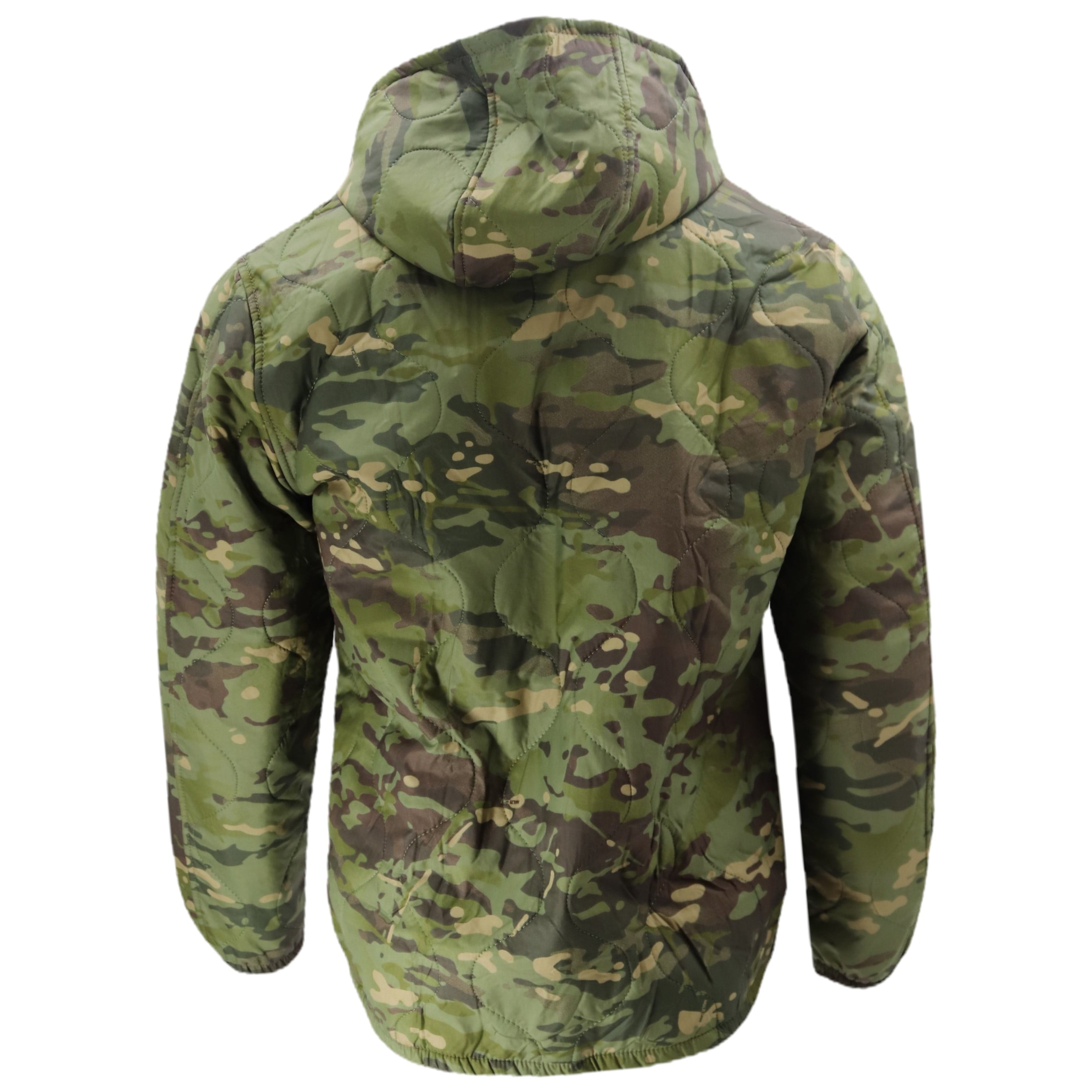 Multicam Alpine Snow Camo Winter Hooded Poncho Ultra-Thin Hunting Camouflage 