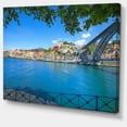 thumbnail image 2 of Douro Rivière et Pont de Fer Portugal - Art sur Toile Paysage Extra Large, 2 of 3