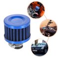 thumbnail image 3 of Unique Bargains 4pcs Universal 12mm Blue Air Filter Cleaner Round Replaces for Motorcycle Car, 3 of 7