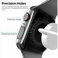 thumbnail image 5 of Case & Tempered Glass Screen Protector For Apple Watch Series 7 (41mm) / Series 7 Aluminum (41mm) - SuperGuardZ TPU Shockproof Protective Guard Shield Cover Armor, 5 of 9