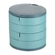 thumbnail image 1 of Joyero giratorio | Organizador giratorio de 4 capas para collares, pendientes, anillos y pulseras | Joyero de escritorio de gran capacidad, 1 of 1