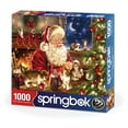 thumbnail image 2 of Springbok 1000 Piece Christmas Kittens Jigsaw Puzzle for Adults, 2 of 8