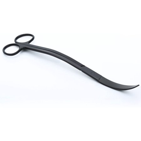 Professional Aquarium Plant Aquascaping Wave Scissors Stainless Steel with Carbonation Protection Coating
