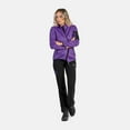 thumbnail image 3 of Izas Dimasa Women's Full Zip Knit Fleece Sweatshirt (Medium, Purple), 3 of 5