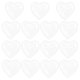 thumbnail image 1 of 15 Uds. Caja en forma de corazón con lado convexo caja de dulces para dispositivos rellenables (transparente) kaili Sencillez, 1 of 3